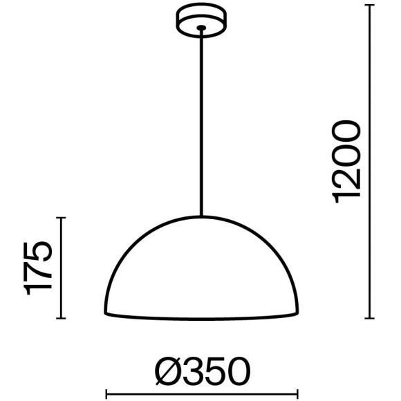 Подвесной светильник Maytoni MOD168PL-01GR