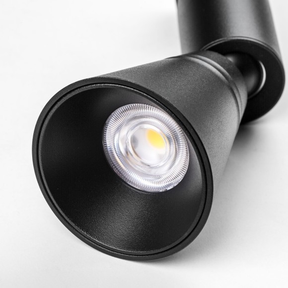 Светильник трековый 48V 6W 4000K 36° черный Due Hermes Lightstar 210847