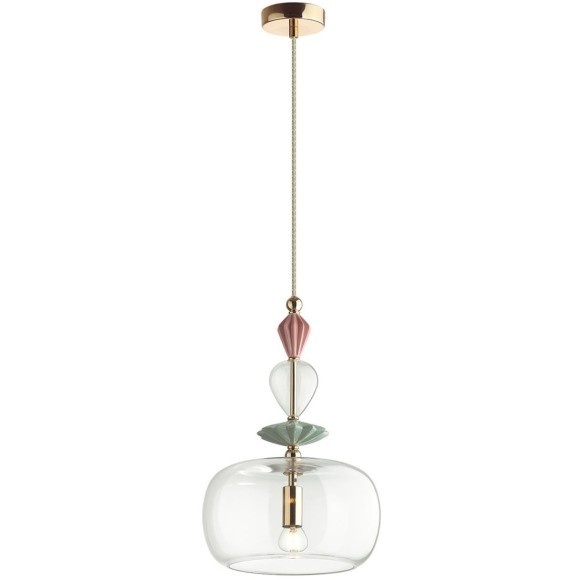 Подвесной светильник с 1 плафоном Odeon Light 4855/1A BIZET под лампу 1xE14 1*40W