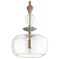 Подвесной светильник с 1 плафоном Odeon Light 4855/1A BIZET под лампу 1xE14 1*40W