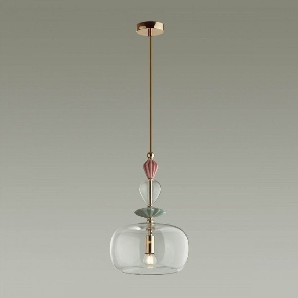 Подвесной светильник с 1 плафоном Odeon Light 4855/1A BIZET под лампу 1xE14 1*40W