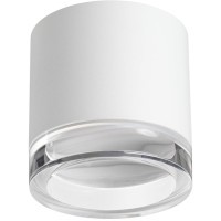 371029 Белый накладной спот-цилиндр под лампу GX53 макс. 12Вт 220-240V IP20 Novotech GEM