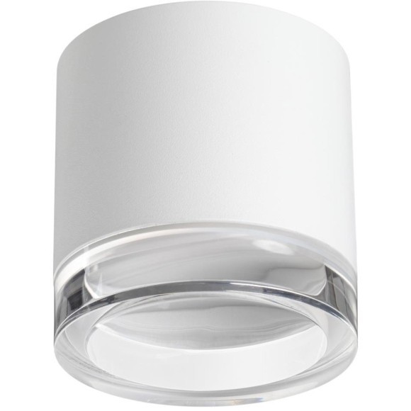 371029 Белый накладной спот-цилиндр под лампу GX53 макс. 12Вт 220-240V IP20 Novotech GEM