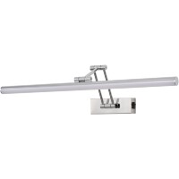 Lightstar Noce 201144 Хромированная светодиодная подсветка для картин и зеркал шириной 63см, с выключателем на корпусе и CCT переключением цветности на драйвере, 14Вт 3000;4000;6000К 1200Лм CRI90