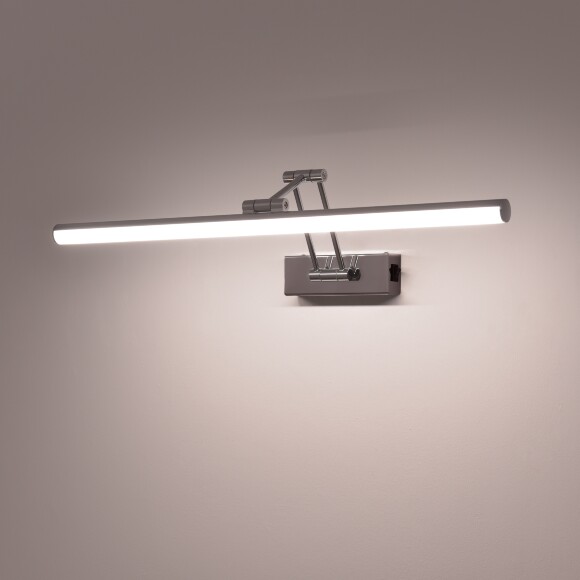 Lightstar Noce 201144 Хромированная светодиодная подсветка для картин и зеркал шириной 63см, с выключателем на корпусе и CCT переключением цветности на драйвере, 14Вт 3000;4000;6000К 1200Лм CRI90 Lightstar Noce 201144 Хромированная светодиодная подсветка для картин и зеркал шириной 63см, с выключателем на корпусе и CCT переключением цветности на драйвере, 14Вт 3000;4000;6000К 1200Лм CRI90