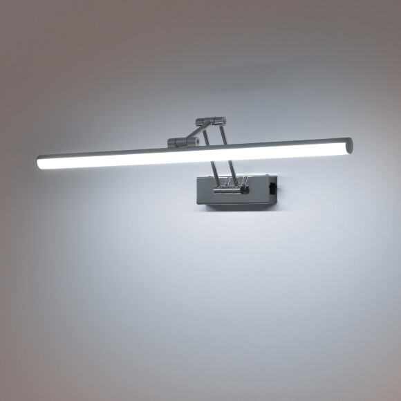 Lightstar Noce 201144 Хромированная светодиодная подсветка для картин и зеркал шириной 63см, с выключателем на корпусе и CCT переключением цветности на драйвере, 14Вт 3000;4000;6000К 1200Лм CRI90 Lightstar Noce 201144 Хромированная светодиодная подсветка для картин и зеркал шириной 63см, с выключателем на корпусе и CCT переключением цветности на драйвере, 14Вт 3000;4000;6000К 1200Лм CRI90