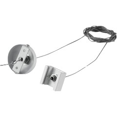 Подвес скрытый тип D треку 5040xx-(F)/(R) 5 м Quattro Lightstar 504196-FR2