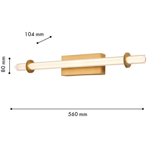 Настенный светильник Stav 4553-1W