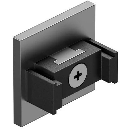 Торцевые заглушки 2шт при монтаже без экрана Denkirs Shine 48V TR5735-DN