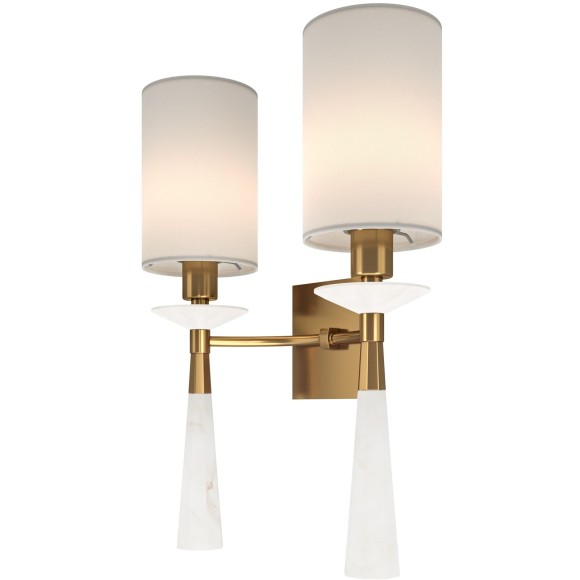 Бра Maytoni MOD224WL-02BS1 Bianco под лампы 2xE14 60W