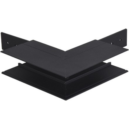 Соединитель угловой внешний для накл. шинопровода Space 48V Crystallux CLT 0.213 03 BL