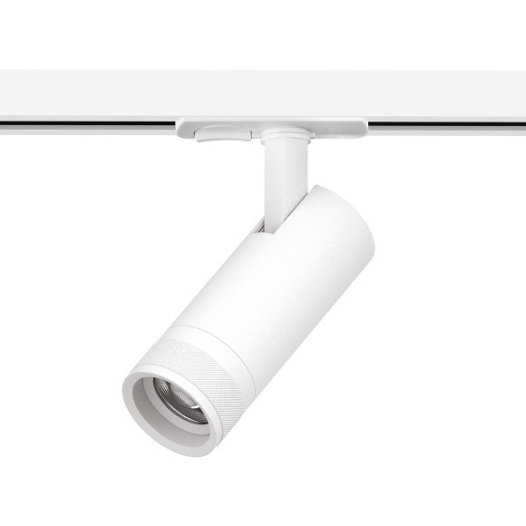 Однофазный двужильный трековый спот 12W 840LM 2700;4000;6000К 20-55 град Canno Pro Lightstar C4126SS