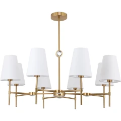 A4104LM-8PB Arte lamp DEBORA Подвесная люстра на штанге на 8 плафонов