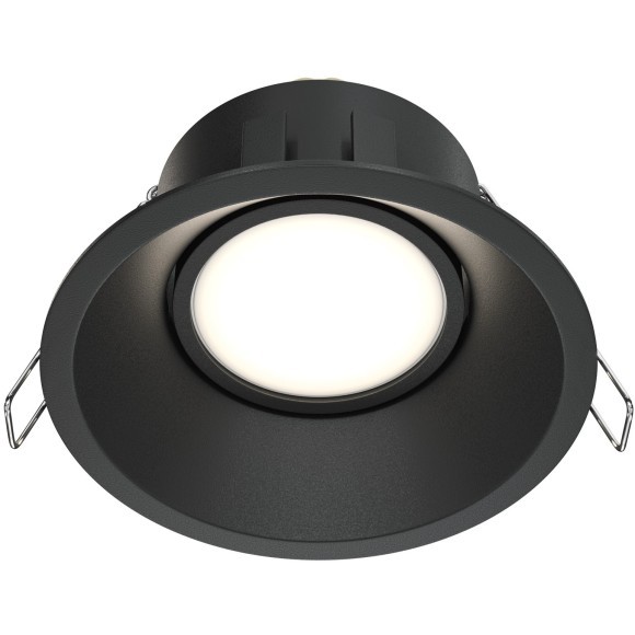 Встраиваемый светильник Maytoni DL028-2-01B Dot под лампу 1xGU10 50W