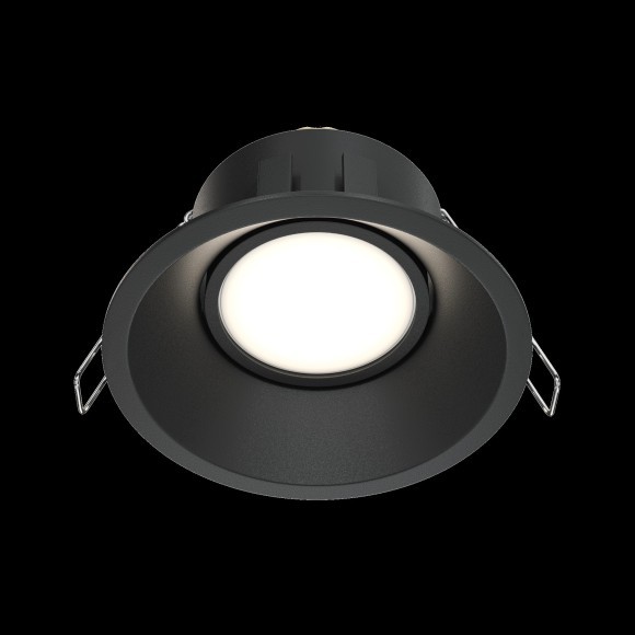 Встраиваемый светильник Maytoni DL028-2-01B Dot под лампу 1xGU10 50W