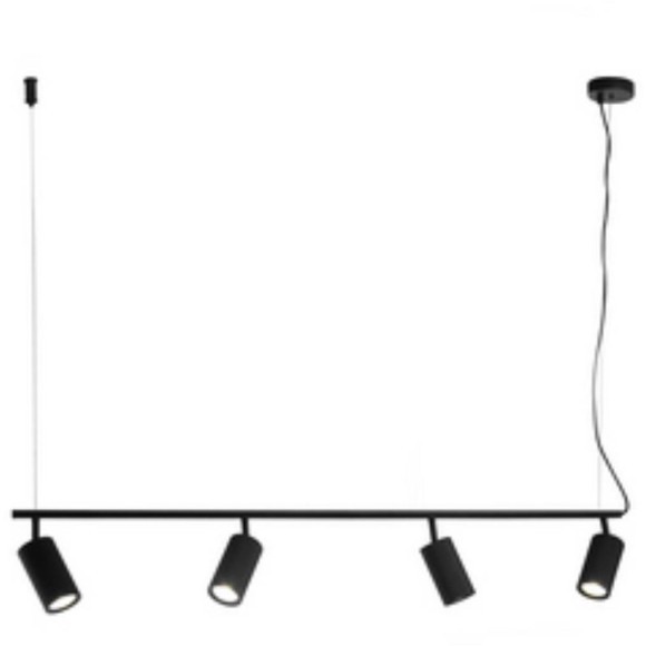 4635-4P, подвесная люстра, L1200xW65xH230/1500, 4xGU10x35W, excluded