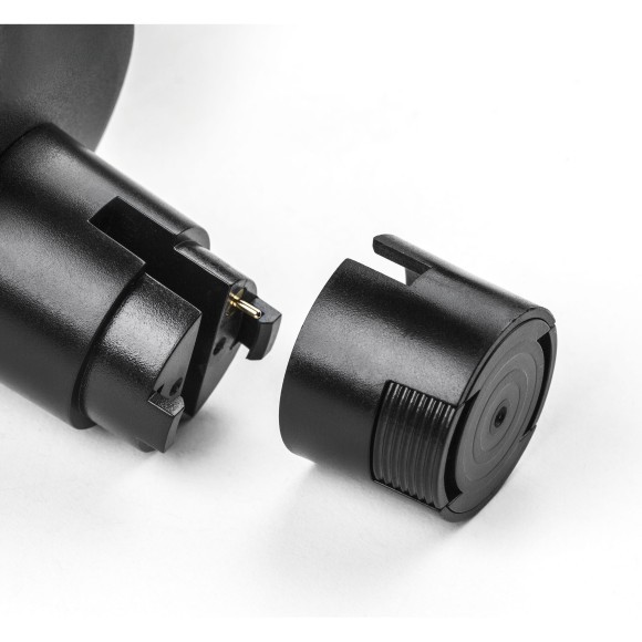 Светильник трековый 48V 6W 4000K 120° черный Due Hermes Lightstar 210647
