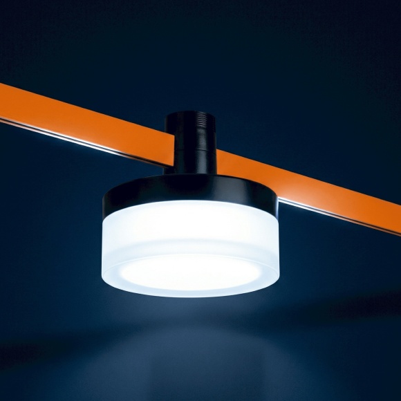 Светильник трековый 48V 6W 4000K 120° черный Due Hermes Lightstar 210647