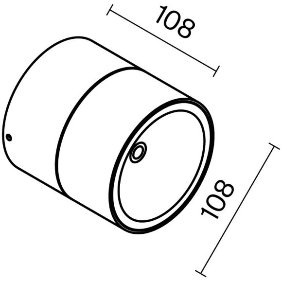 Потолочный светильник Outdoor O310CL-L12GF3K