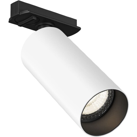 Однофазный двужильный трековый светильник Denkirs DK6060-BW+BK Scope под сменную лампу GU10