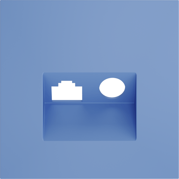 VLS010308 Проходной выключатель (переключатель) встраиваемый одноклавишный на 10 ампер (2200 Ватт) черного матового цвета VOLTUM S70 (черный матовый)