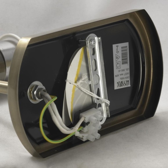 Бра Lussole GRLSL-3001-01 SONA IP21 под лампу 1xE27 10W