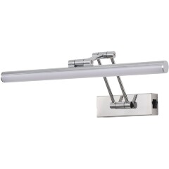 Lightstar Noce 201134 Хромированная светодиодная подсветка для картин и зеркал шириной 43см, с выключателем на корпусе и CCT переключением цветности на драйвере, 9Вт 3000;4000;6000К 780Лм CRI90 Lightstar Noce 201134 Хромированная светодиодная подсветка для картин и зеркал шириной 43см, с выключателем на корпусе и CCT переключением цветности на драйвере, 9Вт 3000;4000;6000К 780Лм CRI90