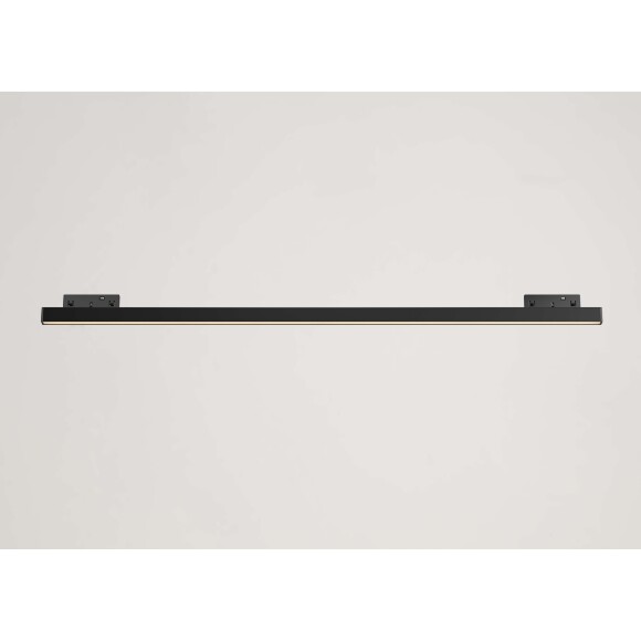 Crystal Lux CLT 0.36 001 20W BL M4000K 1409/384 Черный магнитный линейный светильник, выступающий из трека, 598x32x11мм, 20Вт 1700Лм 4000К 100° CRI90 48V серия UX5