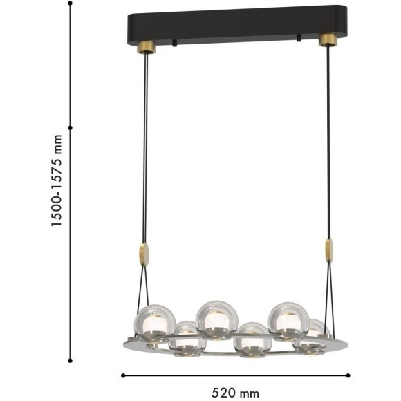Подвесной светильник Rosio 4291-6P