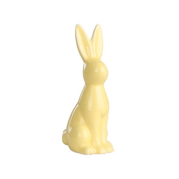 427984 Фигурка Заяц YAYPAN L50, B58, H135 керамика, желтый 427984 Фигурка Заяц YAYPAN L50, B58, H135 керамика, желтый