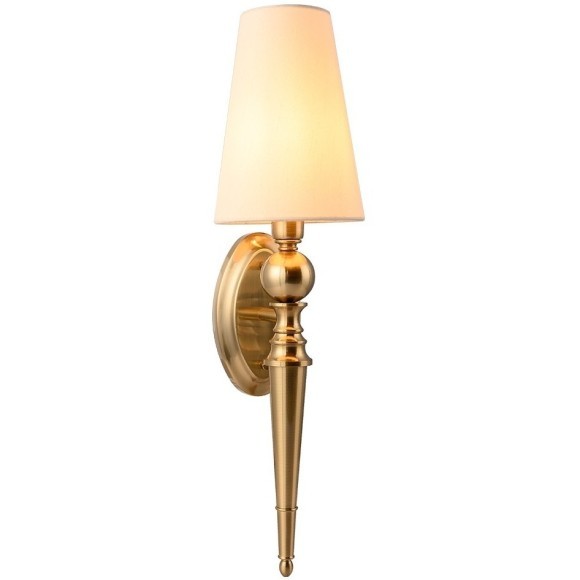 Бра Crystal Lux PER AP1 BRASS/BEIGE
