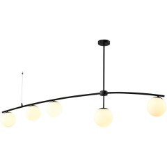 Подвесной светильник линейный Lussole LSP-8798 FISHERS под лампы 5xE14 200W Подвесной светильник линейный Lussole LSP-8798 FISHERS под лампы 5xE14 200W