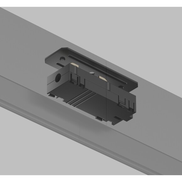 Соединитель питания прямой Smart 220V Denkirs TR2101-BK