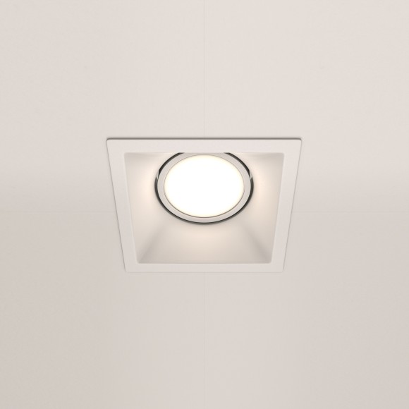 Встраиваемый светильник Maytoni DL029-2-01W Dot под лампу 1xGU10 50W