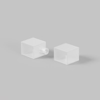 Maytoni 432005 LNM-1217-T-EC Комплект торцевых заглушек для гибкого неона сечением 17x12 мм, включает одну заглушку с выводом провода питания в направлении вверх/вниз и одну глухую заглушку