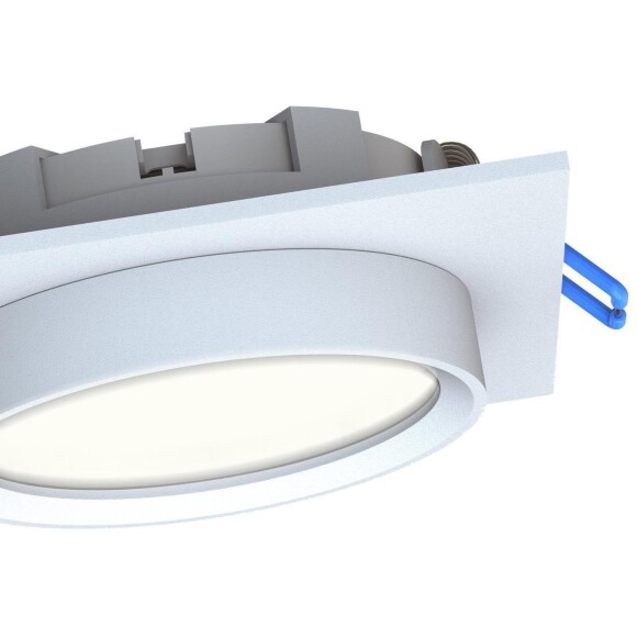 4674-1U, уличный светильник, L110xW110xH42, cutout:D95, 1xGX53LEDx15W, IP44, excluded