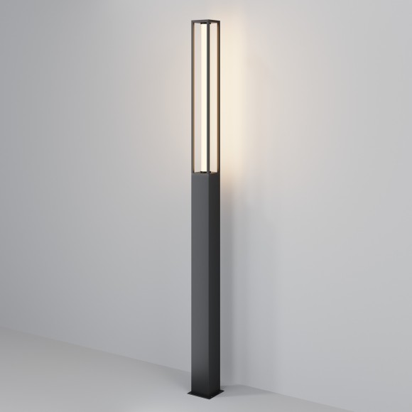 Садово-парковый уличный светодиодный столб высотой 2.5м LED 25Вт RA80 1650лм 3000К Maytoni Outdoor Expo O480FL-L25B3K