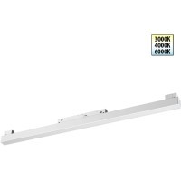 359618 Трековый светильник Novotech SHINO с переключ. цв. темпер. IP20 LED Ra90 Lm900 3000К\4000К\6000К 20W 48V FLUM