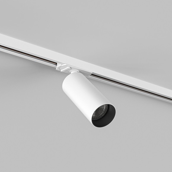 Однофазный двужильный трековый светильник Denkirs DK6060-BW+WH Scope под сменную лампу GU10