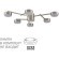 Люстра потолочная GX53 Lumion DABRA 8115/6C