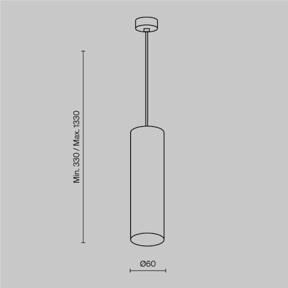 Подвесной светильник Maytoni P075PL-01B Подвесной светильник Maytoni P075PL-01B