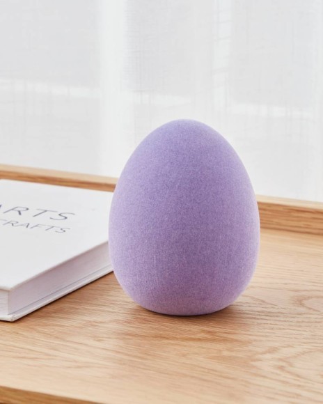 427985 Фигурка Яйцо YAYPAN ?95, H115 фарфор, лиловый