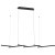 SL394.403.06 Люстра подвесная ST-Luce Черный/Белый LED 6*14W 4000K BASONI