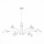 SL1801.513.06 Люстра подвесная ST-Luce Белый/Белый E14 6*60W MINNE