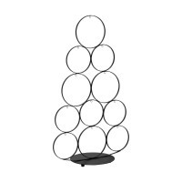 427393 BALLYMENA Рождественское украшение Ель, металл, коричневый, D200