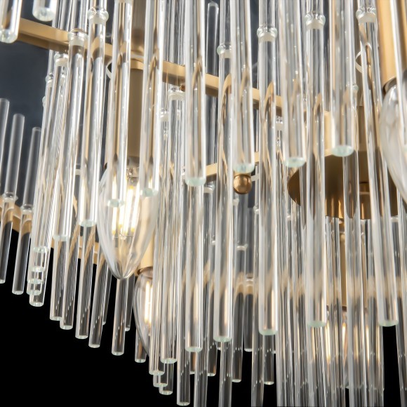 Люстра на штанге Freya FR5216PL-09BS Agora под лампы 9xE14 60W