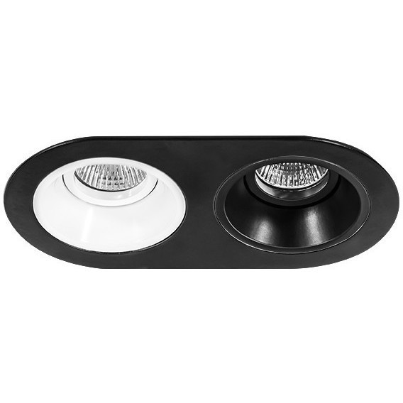 Встраиваемый светильник Lightstar D6570607 Domino под лампы 2xGU5.3 100W Встраиваемый светильник Lightstar D6570607 Domino под лампы 2xGU5.3 100W