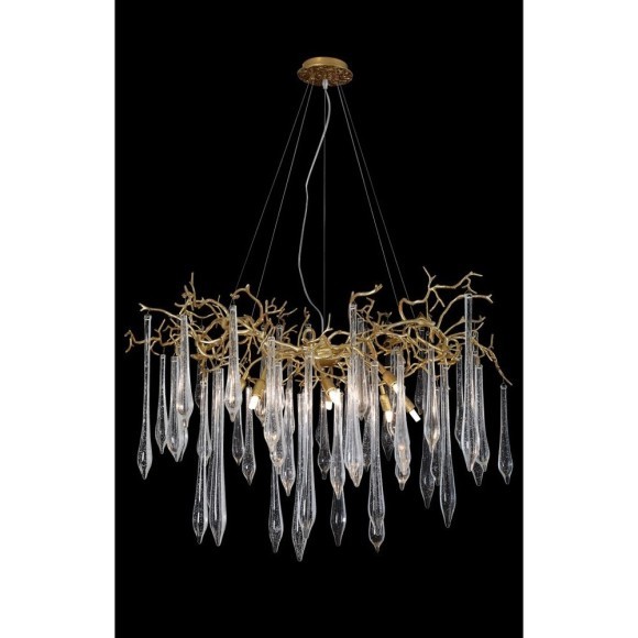 Люстра Crystal Lux REINA SP8 D1000 GOLD PEARL Люстра Crystal Lux REINA SP8 D1000 GOLD PEARL