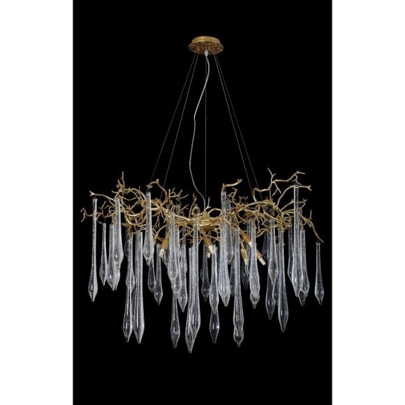 Люстра Crystal Lux REINA SP8 D1000 GOLD PEARL Люстра Crystal Lux REINA SP8 D1000 GOLD PEARL