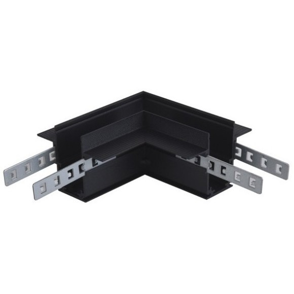 Соединитель угловой для встр. в ГКЛ 9мм шинопровода Space 48V Crystallux CLT 0.223 01 BL